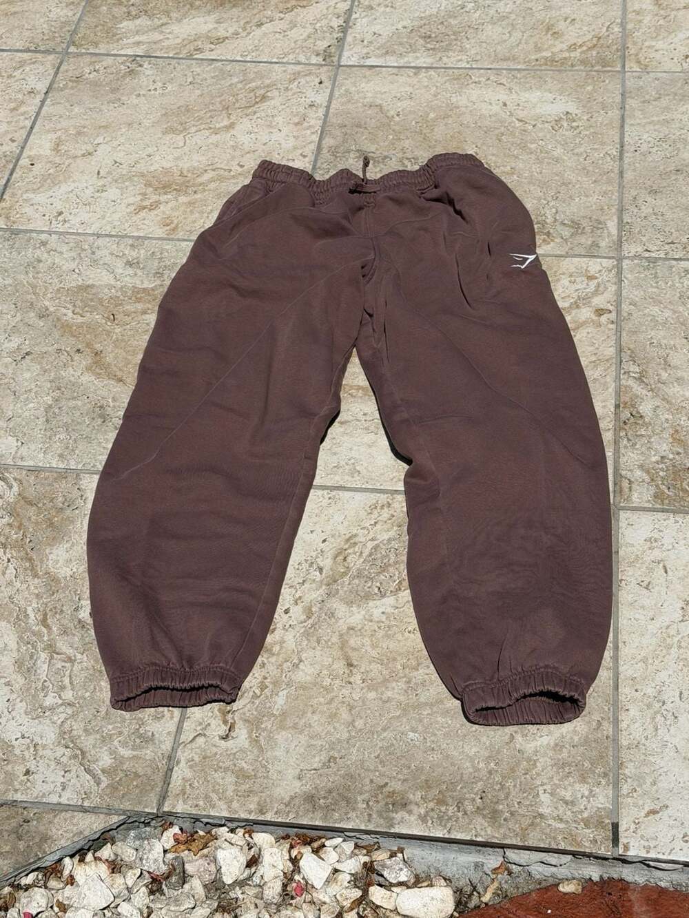 Gymshark Rest Day Sweatpants Brown Joggers